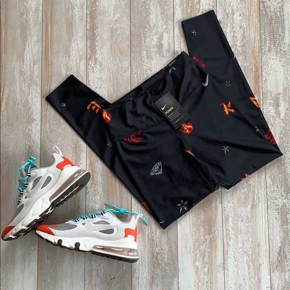 NWT Nike power leggings tights - Picture 4 of 8